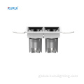 Square Dubul-Head Led Hotel Downlight Square Dubul-Head Adjustable Angle Led Hotel Downlight Supplier